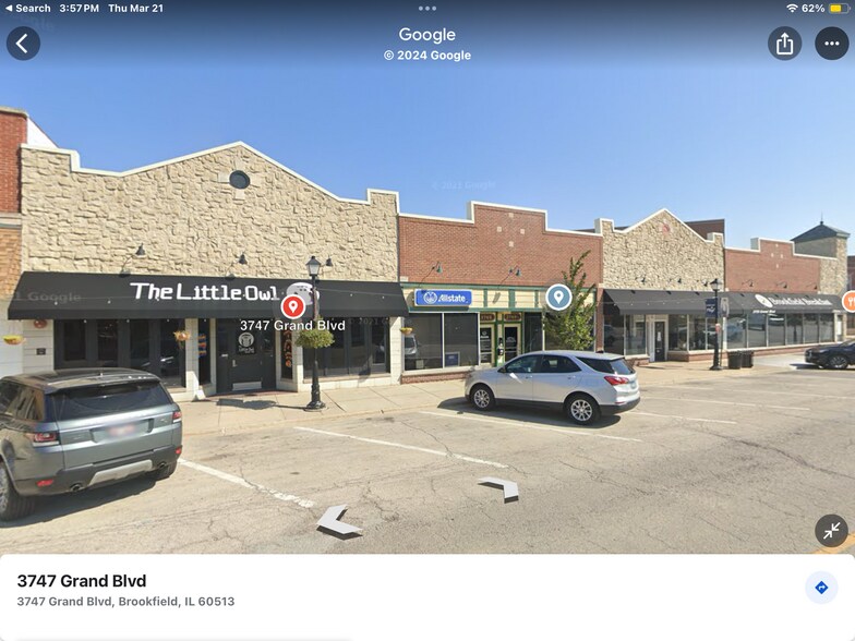 3747-3755 Grand Blvd, Brookfield, IL à louer - Photo de l’immeuble – Image 2 sur 2