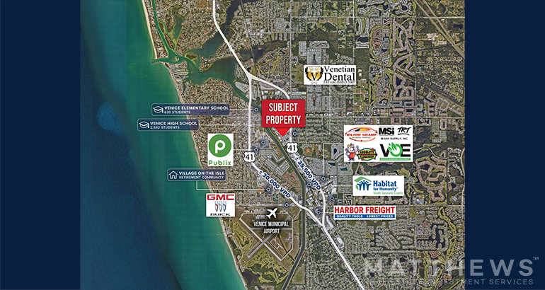 313 Seaboard Ave, Venice, FL à louer - Aérien – Image 3 sur 15