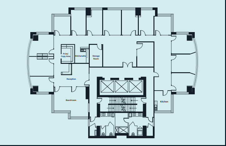 570 Granville St, Vancouver, BC à louer Plan d’étage– Image 1 sur 1