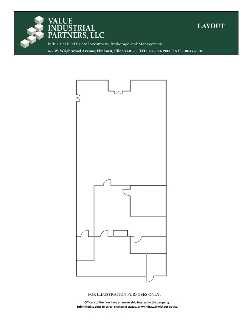 5400 Newport Dr, Rolling Meadows, IL à louer Plan d’étage– Image 1 sur 1