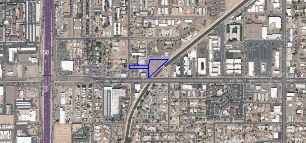 2220 W Indian School Rd, Phoenix, AZ à vendre - Aérien – Image 2 sur 3