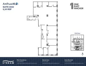 1 E Wacker Dr, Chicago, IL à louer Plan d’étage– Image 1 sur 1