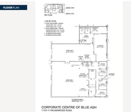 11101-11135 Kenwood Rd, Cincinnati, OH à louer Plan d’étage– Image 1 sur 4