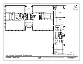 1155 Perimeter Ctr W, Atlanta, GA à louer Plan d’étage– Image 1 sur 1