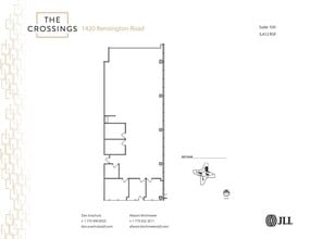 1420 Kensington Rd, Oak Brook, IL à louer Plan d’étage– Image 1 sur 1