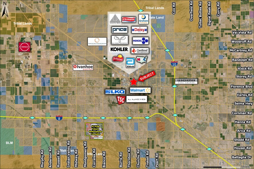 1075 N Schultz St, Casa Grande, AZ à vendre - Aérien – Image 3 sur 3