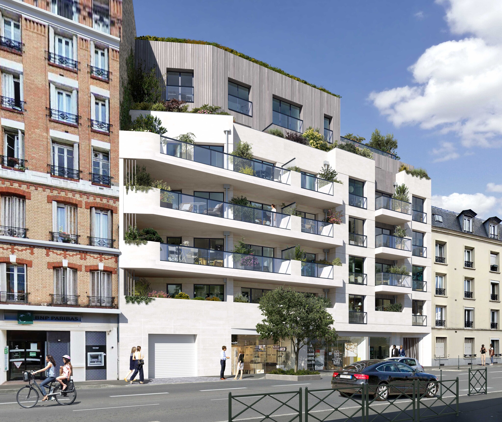192 Boulevard Voltaire, Asnières-sur-Seine à louer Photo de l’immeuble– Image 1 sur 3