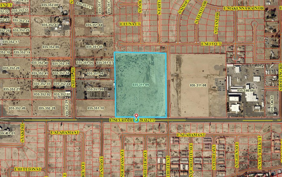 500 E Hwy 372, Pahrump, NV à vendre - Aérien – Image 1 sur 1