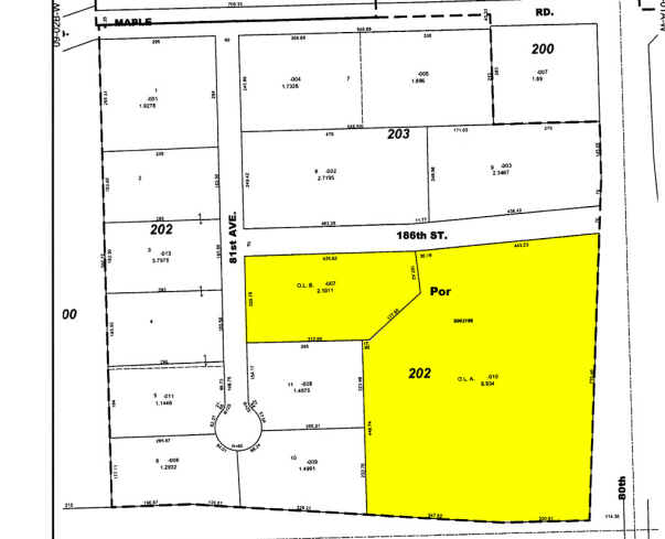 8041 W 186th St, Tinley Park, IL à vendre - Plan cadastral – Image 3 sur 20