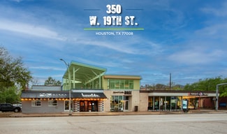 Plus de détails pour 350 W 19th St, Houston Heights, TX - Local commercial à louer