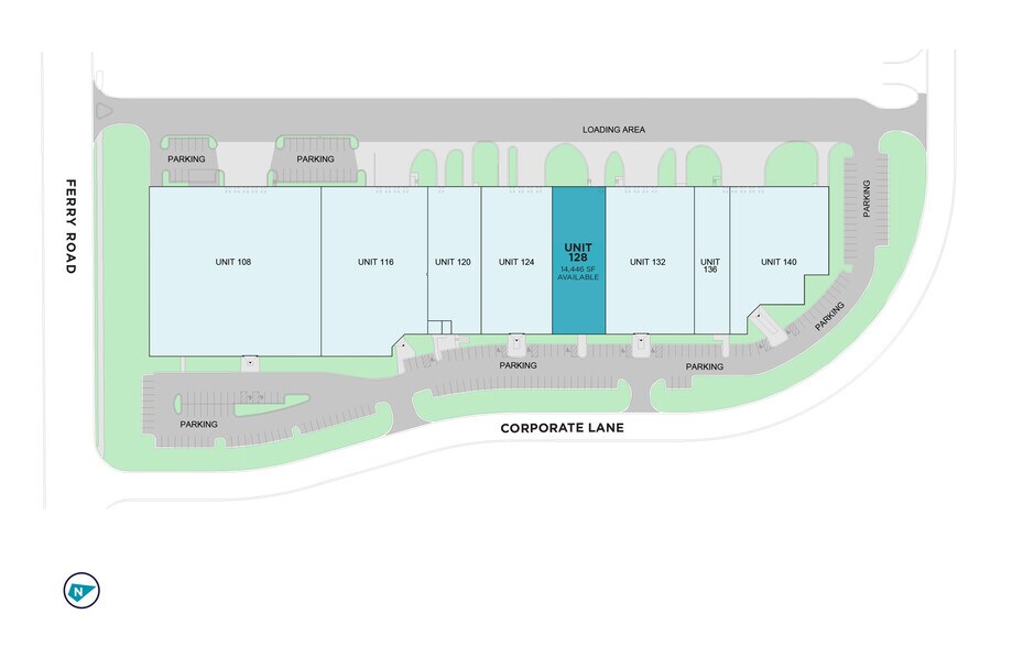 2012 Corporate Ln, Naperville, IL à louer - Plan de site – Image 2 sur 14
