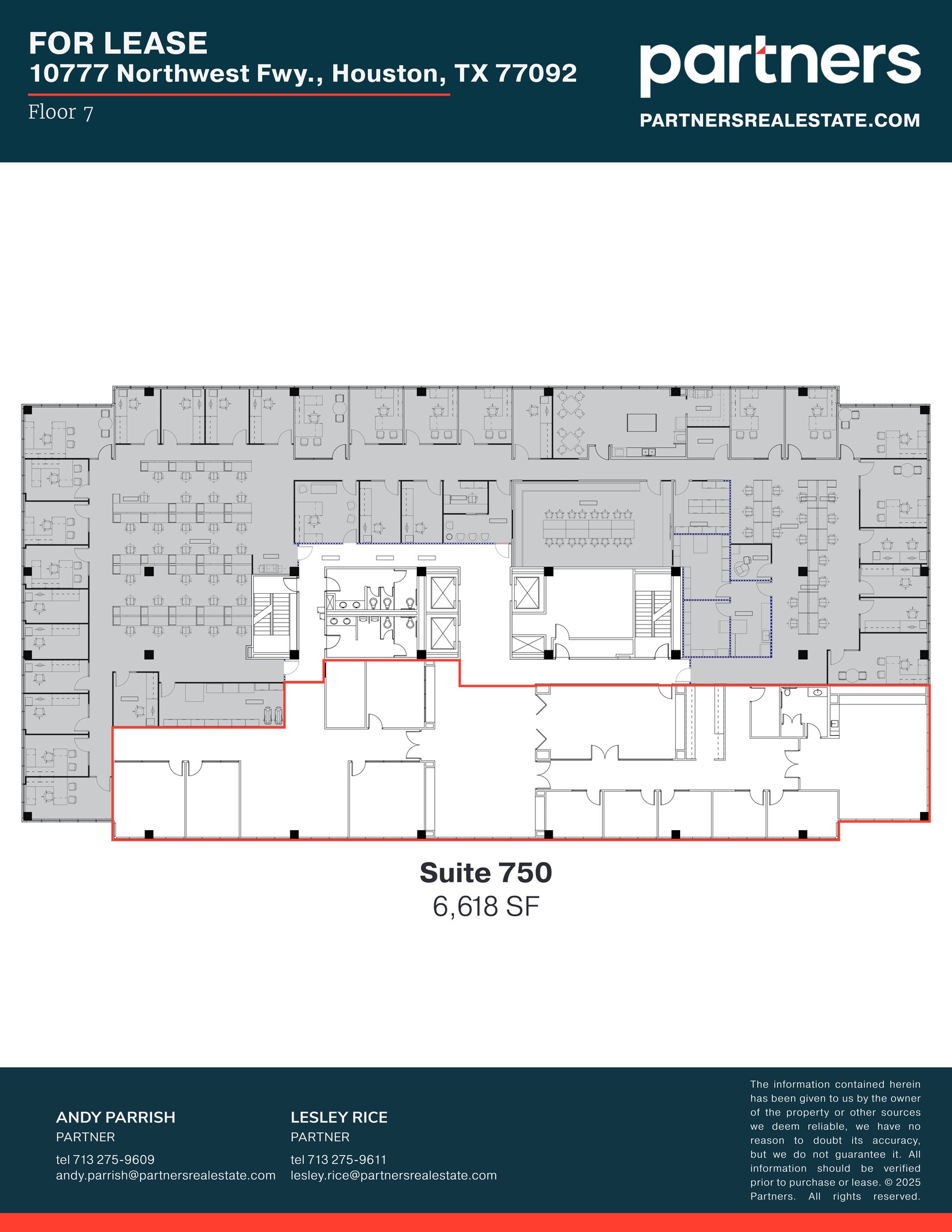 10777 Northwest Fwy, Houston, TX à louer Plan de site– Image 1 sur 1