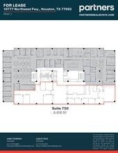 10777 Northwest Fwy, Houston, TX à louer Plan de site– Image 1 sur 1