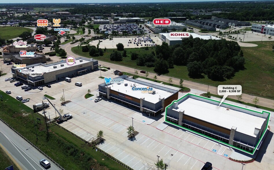 I-10 & Pin Oak Rd, Katy, TX à louer - Aérien – Image 2 sur 7