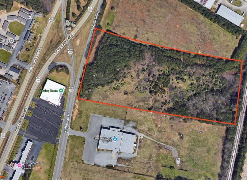 N Wesleyan Blvd, Rocky Mount, NC à vendre - Photo de l’immeuble – Image 1 sur 4