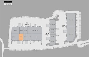6754 Calle De Linea, San Diego, CA à louer Plan de site– Image 1 sur 1
