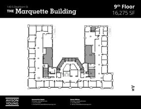 140 S Dearborn St, Chicago, IL à louer Plan de site– Image 2 sur 2