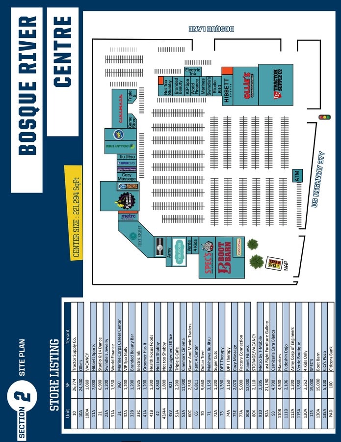 Plan de site