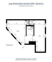 2141 Wisconsin Ave NW, Washington, DC à louer Plan d’étage– Image 1 sur 1