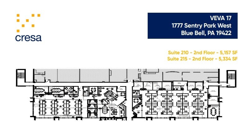 1777 Sentry Pky W, Blue Bell, PA à louer Plan d’étage– Image 1 sur 1