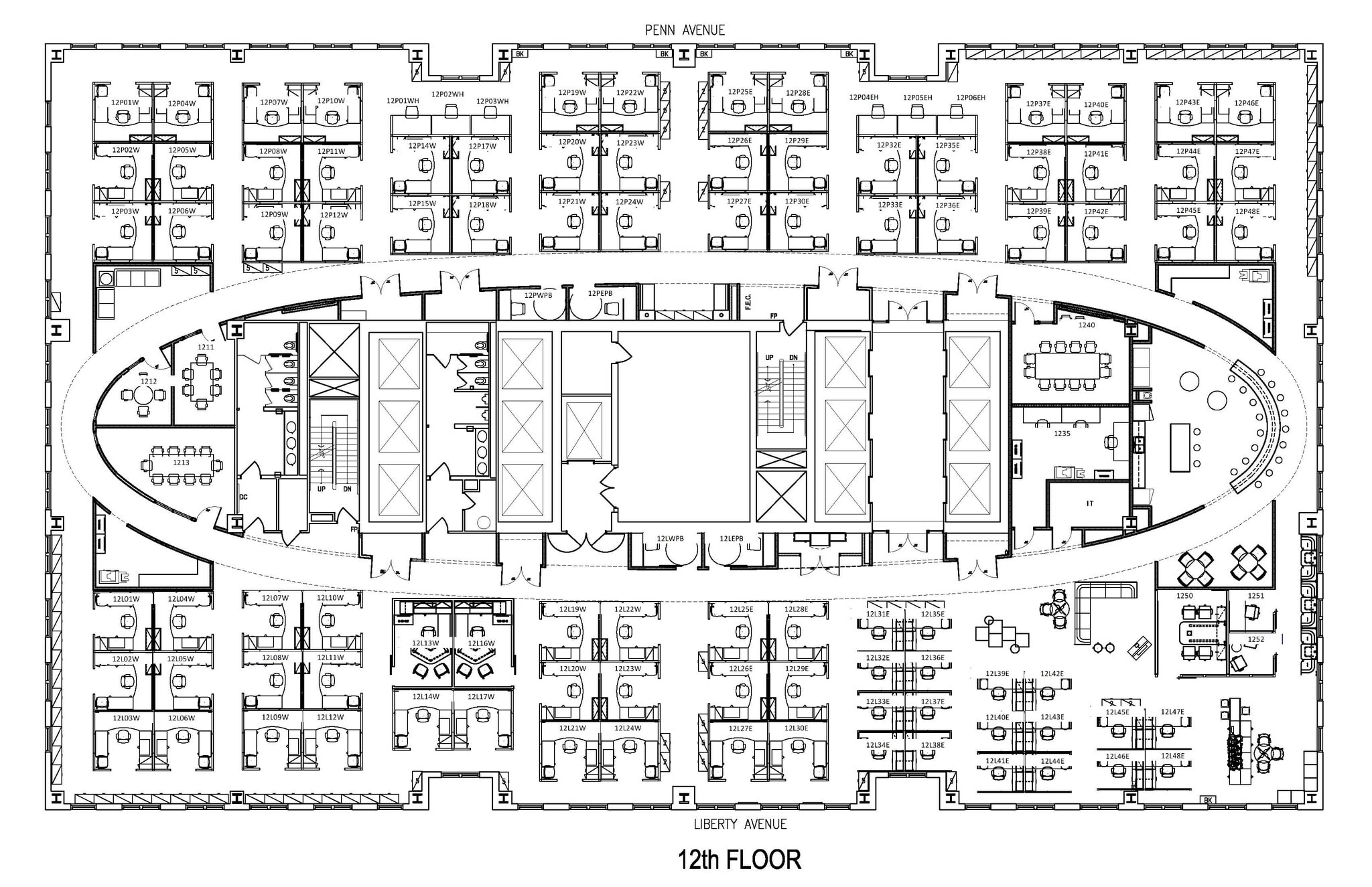 625 Liberty Ave, Pittsburgh, PA à louer Plan d’étage– Image 1 sur 1