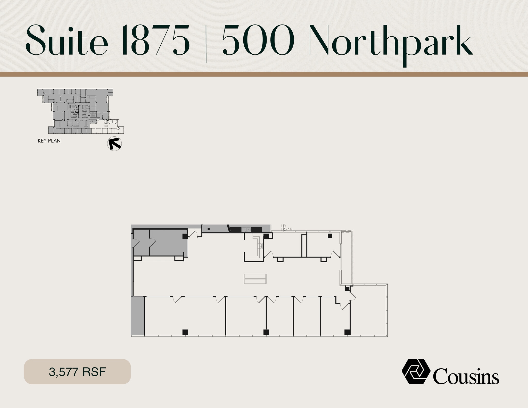 1200 Abernathy Rd NE, Atlanta, GA à louer Plan d’étage– Image 1 sur 1