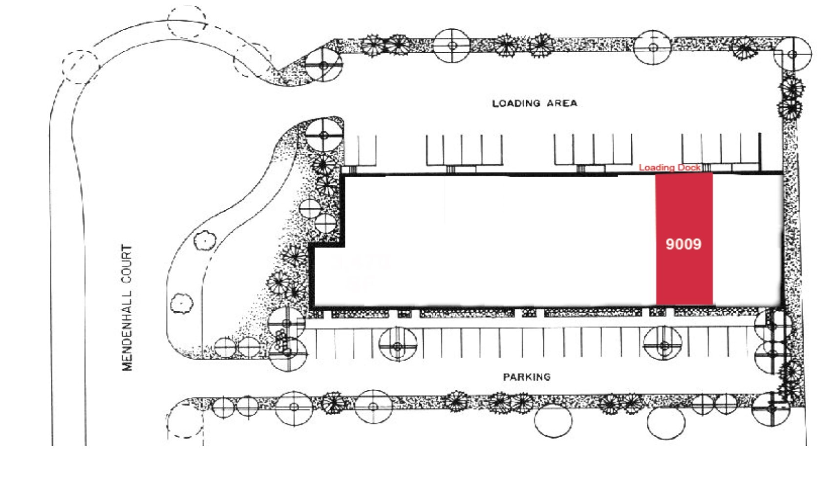 9009 Mendenhall Ct, Columbia, MD à louer Plan de site– Image 1 sur 1