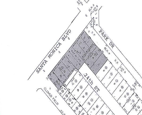 2428 Santa Monica Blvd, Santa Monica, CA à louer - Plan cadastral – Image 2 sur 3