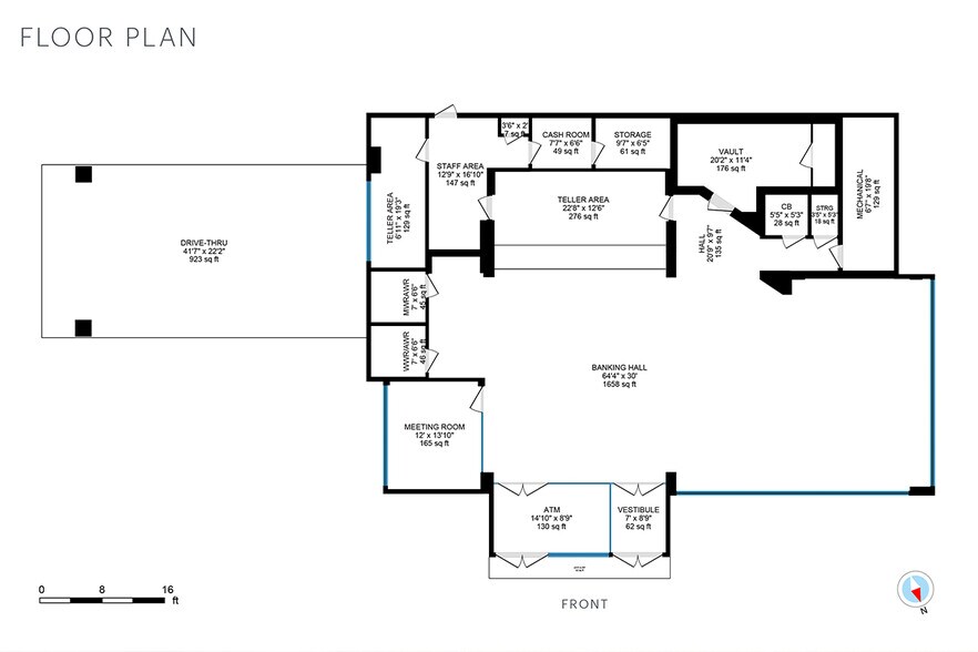 555 Warren Ave, Spring Lake Heights, NJ à vendre - Plan d’étage – Image 2 sur 3