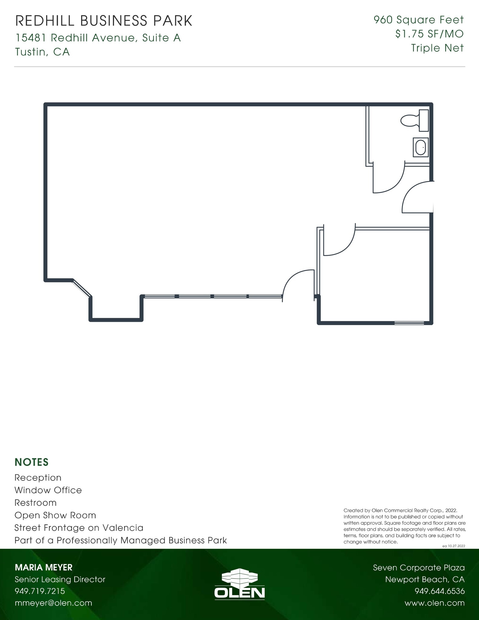 15441 Red Hill Ave, Tustin, CA à louer Photo intérieure– Image 1 sur 1