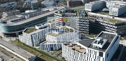 Cesson-Sévigné - Vue aérienne  vue de carte