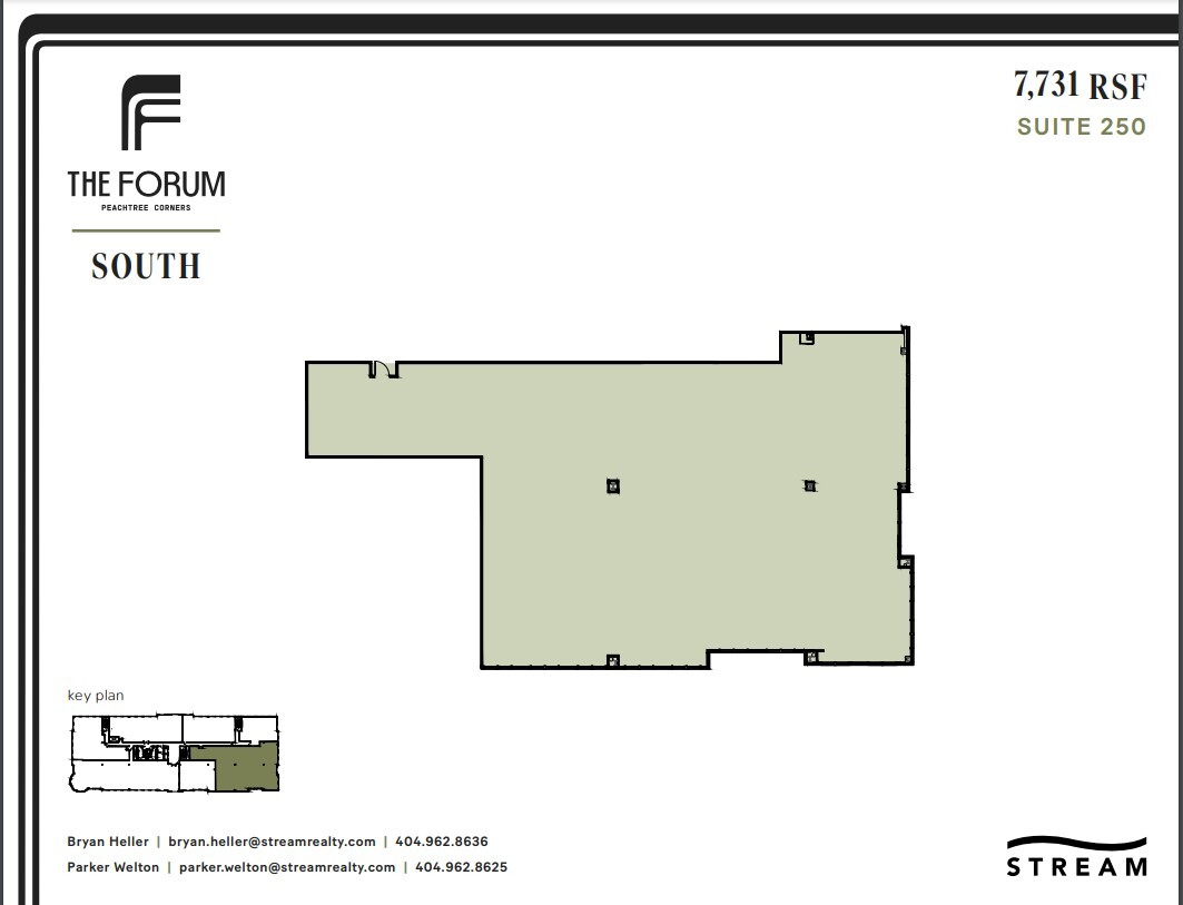 5201 Peachtree Pky, Norcross, GA à louer Plan d’étage– Image 1 sur 1