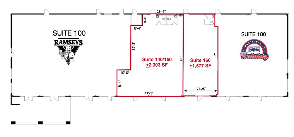 151 W Zandale Dr, Lexington, KY à louer - Plan d’étage – Image 2 sur 7