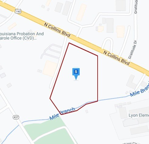 Collins Blvd - 6.7 Acres,, Covington, LA à vendre - Plan cadastral – Image 2 sur 2