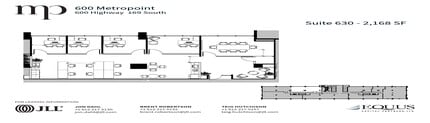 600 Highway 169 S, Saint Louis Park, MN à louer Plan d’étage– Image 1 sur 1