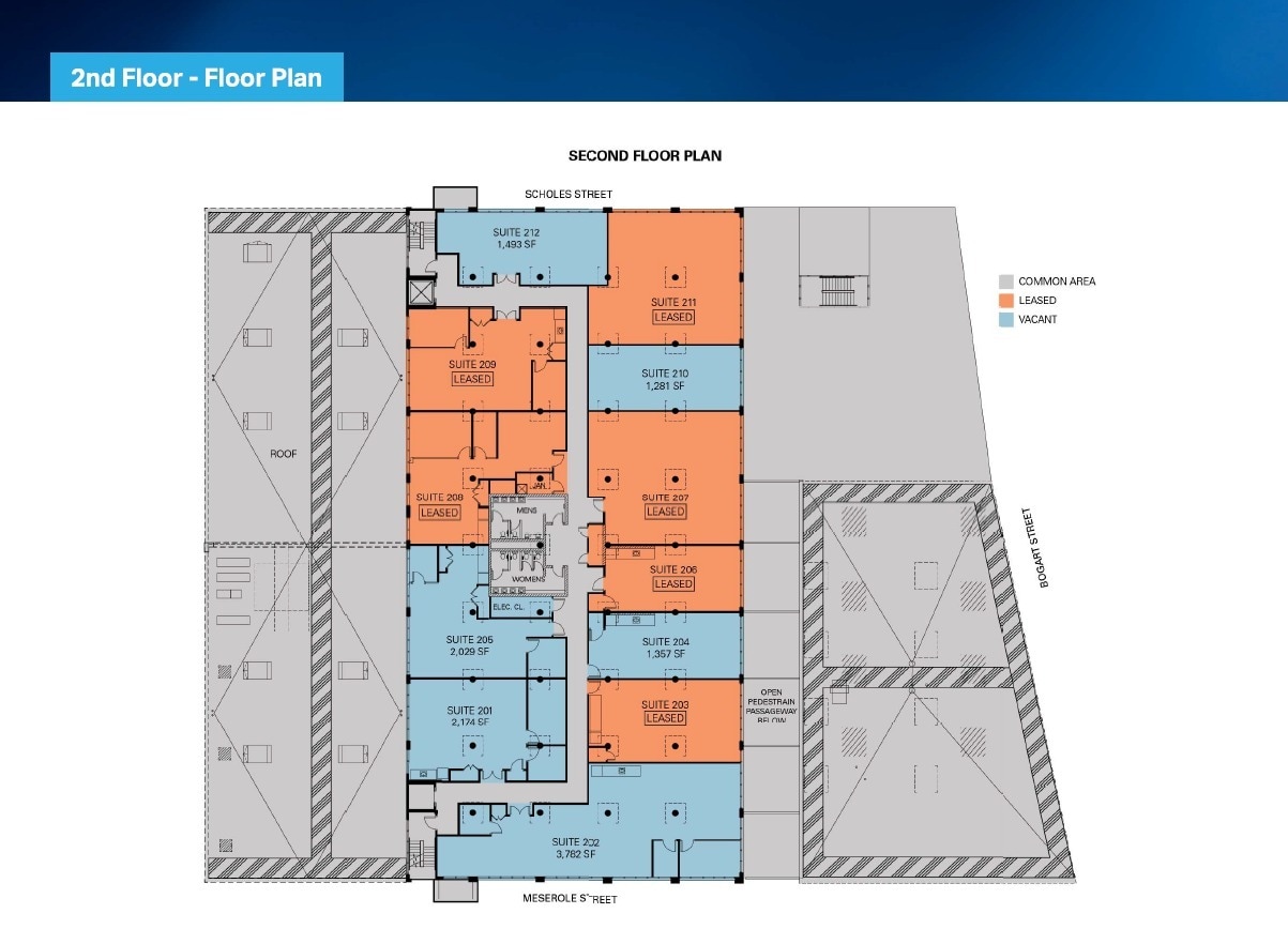 315 Meserole St, Brooklyn, NY à louer Plan d’étage– Image 1 sur 3