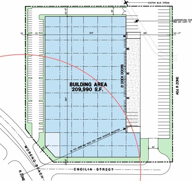 Eucalyputus Ave, Moreno Valley, CA à vendre - Plan de site – Image 3 sur 3
