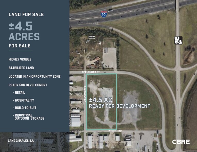 0 Opelousas St, Lake Charles, LA à vendre - Photo de l’immeuble – Image 1 sur 1