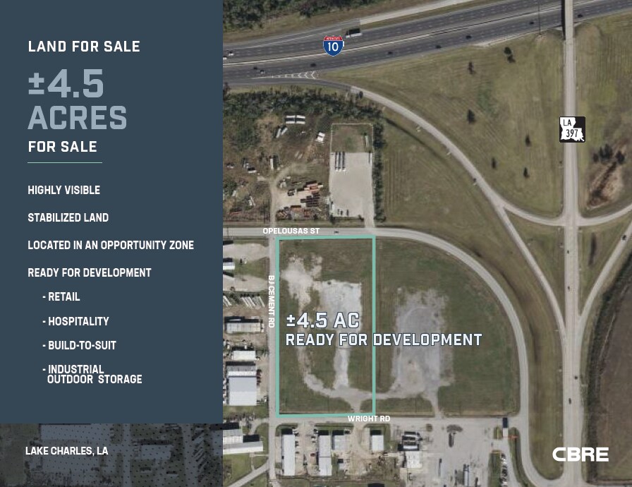 0 Opelousas St, Lake Charles, LA à vendre Photo de l’immeuble– Image 1 sur 2