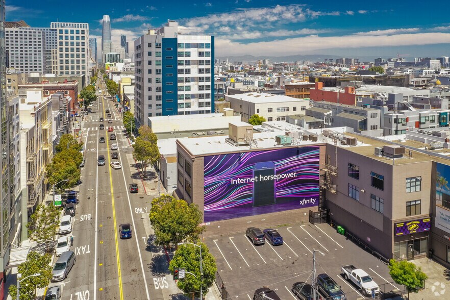 1375-1385 Mission St, San Francisco, CA à louer - Aérien – Image 3 sur 7