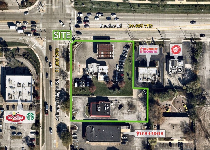 SEC Dundee Rd & Arlington Heights Rd, Arlington Heights, IL à louer - Photo de l’immeuble – Image 1 sur 2