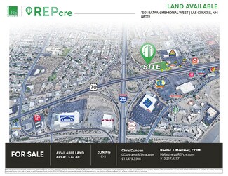 Plus de détails pour 1501 Bataan Memorial W, Las Cruces, NM - Terrain à vendre