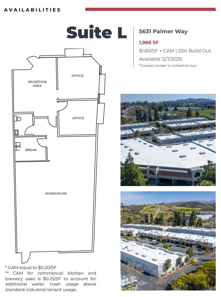 5650 El Camino Real, Carlsbad, CA à louer Plan d’étage– Image 1 sur 1