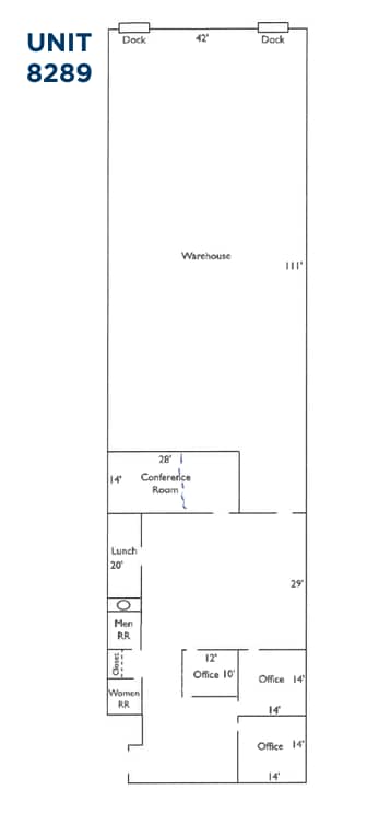 8285-8295 Darrow Rd, Twinsburg, OH à louer Plan d’étage– Image 1 sur 1