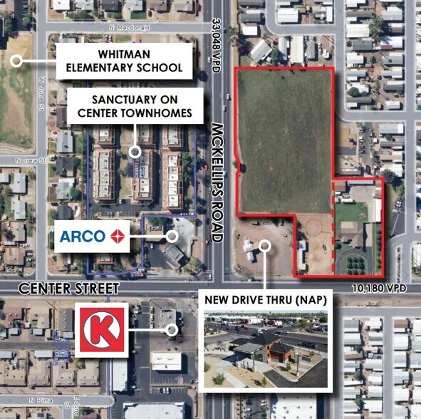 36 W McKellips Rd, Mesa, AZ à vendre - Aérien – Image 2 sur 3