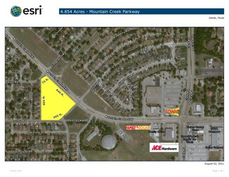 Plus de détails pour 8605 Sorcey Rd, Dallas, TX - Terrain à vendre