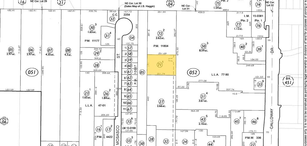 10010 Rosedale Hwy, Bakersfield, CA à louer - Plan cadastral – Image 3 sur 3