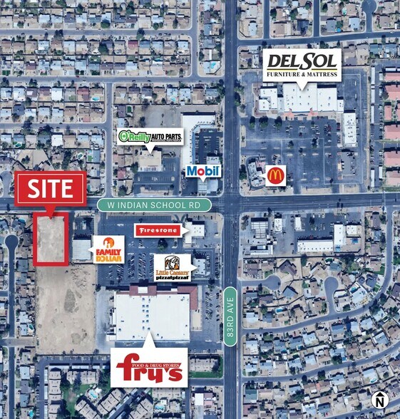 8415 W Indian School Rd, Phoenix, AZ à vendre - Photo de l’immeuble – Image 2 sur 2