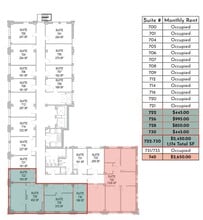 319 S 17th St, Omaha, NE à louer Plan d’étage– Image 1 sur 1
