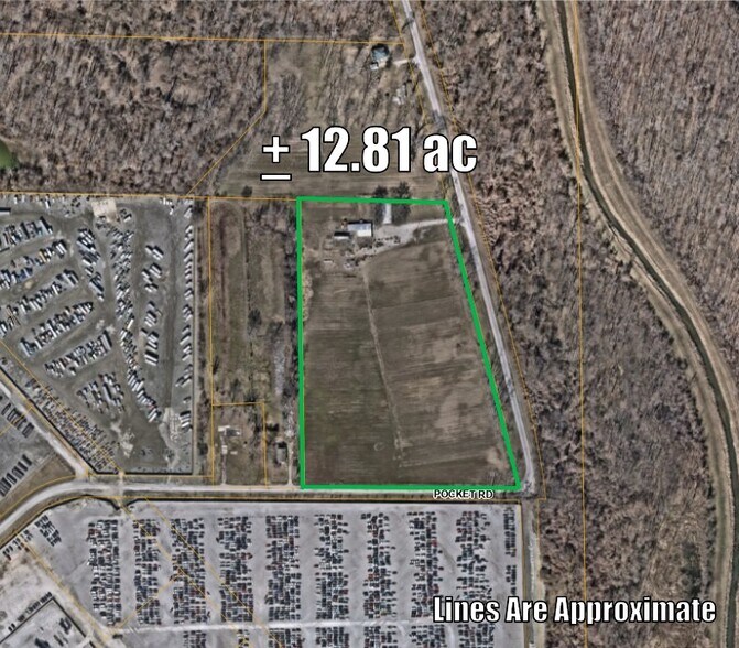 5750 Pocket Rd, East Saint Louis, IL à vendre - Aérien – Image 2 sur 9